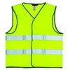 Veste fluorescente de sécurité jaune
